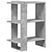 Libreria Grigio cemento 52 x 25 x 71,5 cm Legno multistrato - Foto miniatura 7