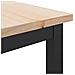 tavolo Naturale 100 x 50 x 91 cm Legno ingegnerizzato e acciaio - Foto miniatura 8