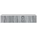 Tavolino da Parete Laterale Grigio Sonoma 87,5 x 34,5 x 17 cm - Foto miniatura 4