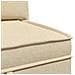Set di divani modulari con spazio di archiviazione 4 pcs Crema - Foto miniatura 7