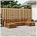 Set divani 6 pcs Legno di Acacia Massello - Foto miniatura 2