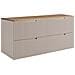 Mobile sottolavabo per bagno, Marrone, 120 cm, 4 cassetti con chiusura ammortizzata, Mobili da bagno moderni - Foto miniatura 1