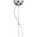 I-ASTRA / S20 - Pendente con decoro cromato 60 watt E27 - Foto miniatura 6