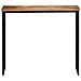 Tavolo Consolle In Legno Di Teak Rigenerato 90x30x76 Cm - Foto miniatura 4
