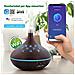 40154 Smarthome - Diffusore Di Aromi A Ultrasuoni, Umidificatore, Luce Ambiente, Compatibile Con Google Home E Amazon Alexa - Foto miniatura 4