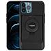 Cover Iphone 12 Pro Max Semi-rigida Magnetico / meccanico Fitclic Neo Nero - Foto miniatura 2