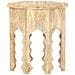 Tavolino Da Salotto 48 Cm In Legno Massello Di Mango - Foto miniatura 3