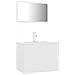 Set Mobili da Bagno Bianco in Truciolato - Foto miniatura 2