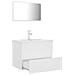 Set Mobili da Bagno Bianco in Truciolato - Foto miniatura 5