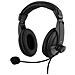 Auricolare Over-ear Con Controllo Del Volume, 4 Pin 3,5 Mm, Nero - Foto miniatura 1