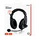 Auricolare Over-ear Con Controllo Del Volume, 4 Pin 3,5 Mm, Nero - Foto miniatura 9