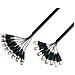 K3 L8 MF 0500 5m 8 x XLR (3-pin) 8 x XLR (3-pin) Nero cavo audio - Foto miniatura 1