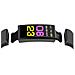 Acticity Tracker TRAINERTHERMO Display LCD Impermeabile IP67 Cardiofrequenzimetro Monitoraggio della Salute Nero - Foto miniatura 4