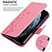Cadorabo Custodia Compatibile Con Apple Iphone 11 (xi) In Rosa Fiore - Coperchio Protettivo In Design Floreale Con Chiusura Magnetica, Funzione Stand E Slot Per Carte - Foto miniatura 5