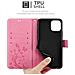Cadorabo Custodia Compatibile Con Apple Iphone 11 (xi) In Rosa Fiore - Coperchio Protettivo In Design Floreale Con Chiusura Magnetica, Funzione Stand E Slot Per Carte - Foto miniatura 6