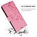 Cadorabo Custodia Compatibile Con Apple Iphone 11 (xi) In Rosa Fiore - Coperchio Protettivo In Design Floreale Con Chiusura Magnetica, Funzione Stand E Slot Per Carte - Foto miniatura 7