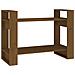 Libreria / divisorio Miele 80x35x56,5 Cm Legno Massello Di Pino - Foto miniatura 2