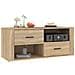Mobile Per Tv Rovere Sonoma 100x35x40 Cm Legno Multistrato - Foto miniatura 4