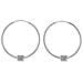 Gioielli Rosefield Jshls-j068. Orecchini, Colore Grigio. Donna. - In ordine - Foto miniatura 1