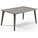 Allibert Garden Lima Tafel 160 6 Personen - Hedendaags Design - Cappucino - Foto miniatura 1