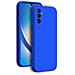 Cover Silicone Per Samsung A34 5g Con Cordino Da Polso Abbinato, Blu - Foto miniatura 1