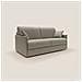 Evans Divano Letto Matrimoniale in Tessuto Impermeabile T13 168L x 96P x 97,5H cm Tortora - Foto miniatura 1