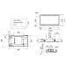 Cappa a Soffitto Hilight-X H16 WH /A / 100 Aspirante e Filtrante Colore Bianco - Foto miniatura 3