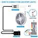 Striscia Led 2x15m 24v Con Telecomando Ir - Foto miniatura 2