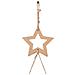 Alberi Di Natale Sospesi Con Stelle 2 Pz 55x120cm Ramo Naturale - Foto miniatura 7