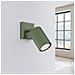Lampada Da Parete Karbon Verde Oliva Sl. 1616 - Minimalista Lampada Da Parete Verde Oliva 8x8x16 Cm - Foto miniatura 4
