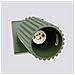 Lampada Da Parete Karbon Verde Oliva Sl. 1616 - Minimalista Lampada Da Parete Verde Oliva 8x8x16 Cm - Foto miniatura 8