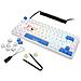 SKILLER SGK50 S3 PBT tastiera Gaming USB QWERTZ Tedesco Bianco - Foto miniatura 2