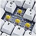 SKILLER SGK50 S3 PBT tastiera Gaming USB QWERTZ Tedesco Bianco - Foto miniatura 8