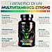 Multivitaminico Completo Vitastrong - 13 Vitamine Naturali, Vitamina C, E, B1, B2, B6, D, A, K, B12, Biotina - 100% Naturale - Foto miniatura 3