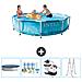 Piscina Fuori Terra - In Giro - 305x305x76 Cm - Blu - Include Accessori Coordinati Cb64 - Foto miniatura 1