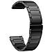 Cinturino Premium Da 22 Mm In Lega Di Titanio Nero - Vestibilità Universale - Foto miniatura 3