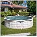 Piscina In Acciaio Con Decorazione Nordica Finlandia 350 X 120 Cm Rotonda - Foto miniatura 1