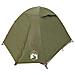 Tenda da Campeggio a Cupola 2 Persone Verde Oliva Impermeabile - Foto miniatura 4