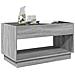 Tavolino da Salotto con LED Infinity Rovere Sonoma 90x50x50 cm - Foto miniatura 4