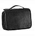 Borsa Da Toilette Da Viaggio 3-in-1 - Organizer Portatile In Pelle Pu Con Gancio E Scomparti Multipli Black - Foto miniatura 2