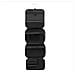 Borsa Da Toilette Da Viaggio 3-in-1 - Organizer Portatile In Pelle Pu Con Gancio E Scomparti Multipli Black - Foto miniatura 3