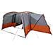 Tenda Familiare con tetto Grigio e arancione 760 x 645 x 230 cm - Foto miniatura 1