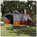 Tenda Familiare con tetto Grigio e arancione 760 x 645 x 230 cm - Foto miniatura 2