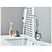 Rubinetto per lavabo da bagno, Blackswan, tipo M325, modello cromato intelligente, con display LCD, 3 modalità e doccia a cascata mobile, dimensioni 23 cm - Foto miniatura 4