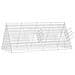Gabbia per polli Argento 215 x 100 x 85 cm Acciaio zincato - Foto miniatura 5