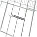 Gabbia per polli Argento 215 x 100 x 85 cm Acciaio zincato - Foto miniatura 8