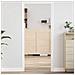 Porte Swing Naturale 80 x 40 cm Legno Massello di Pino - Foto miniatura 2
