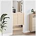 Porte Swing Naturale 80 x 40 cm Legno Massello di Pino - Foto miniatura 3