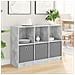 Credenza con cassetto Grigio cemento 102 x 32 x 73,5 cm - Foto miniatura 2