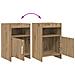 Comodini 2 pcs Rovere Artigianale 40 x 36 x 60 cm - Foto miniatura 9